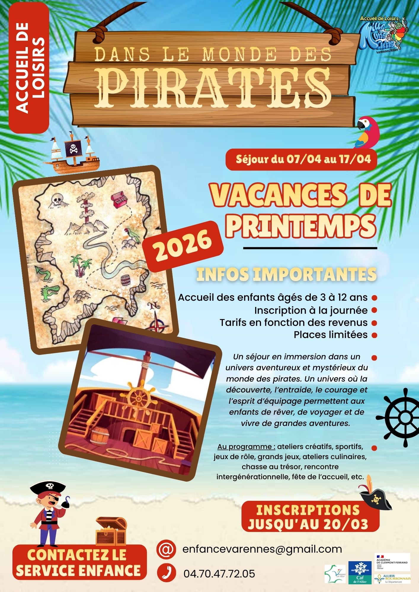 Affiche - ALSH PRINTEMPS 2026